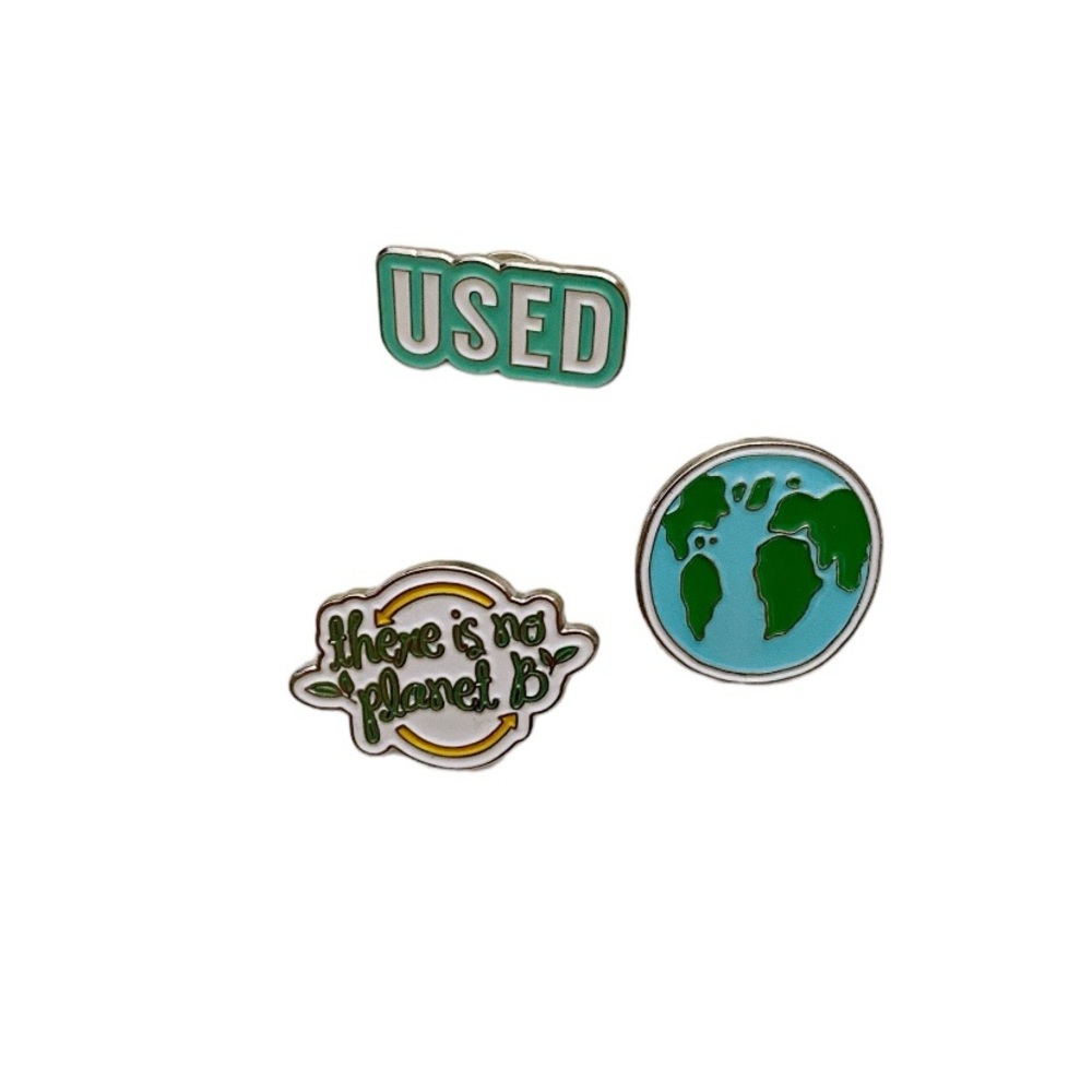 Planet Earth Pin Set